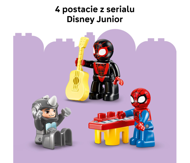 LEGO DUPLO DISNEY 10464 Kryjówka Pajęczej drużyny - 1529685 - zdjęcie 8